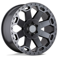 Black Rhino - WARLORD - Gunmetal - MATTE GUNMETAL - 20" x 9", 12 Offset, 6x135 (Bolt Pattern), 87.1mm HUB