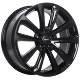 ART - ELEMENT - Black - Gloss Black - 17" x 7", 40 Offset, 5x115 (Bolt Pattern), 70.3mm HUB