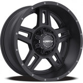 KranK Off-road - Hammer - Black - Satin Black - 20" x 10", -24 Offset, 6x135, 139.7 (Bolt Pattern), 108mm HUB