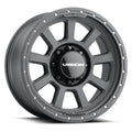 Vision Wheel Off-Road - 350 OJOS - Black - Satin Black - 18" x 9", 12 Offset, 8x165.1 (Bolt Pattern), 125.2mm HUB