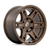 Fuel - D837 SLAYER - Bronze - MATTE BRONZE - 17" x 9", -38 Offset, 6x139.7 (Bolt Pattern), 106.1mm HUB