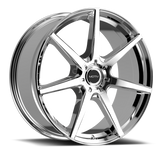 Motiv - Rigor - Polished - Chrome Plated - 20" x 8.5", 40 Offset, 5x114.3, 120 (Bolt Pattern), 74.1mm HUB