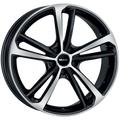 Mak Wheels - NURBURG - Black - BLACK MIRROR - 19" x 8", 39 Offset, 5x112 (Bolt Pattern), 66.5mm HUB