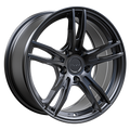 Envy Wheels - EV-5 - Gunmetal - TITANIUM - 16" x 6.5", 35 Offset, 5x114.3 (Bolt Pattern), 67.1mm HUB