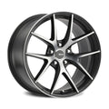 Advanti - Vigoroso - Black - Matte Black Matte Clear - 18" x 8", 45 Offset, 5x100 (Bolt Pattern), 73.1mm HUB