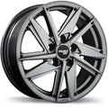 Fast Wheels - EV01 - Grey - Titanium - 19" x 8.5", 40 Offset, 5x114.3 (Bolt Pattern), 64.1mm HUB