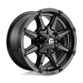 Fuel - D575 COUPLER - Black - GLOSS BLACK - 20" x 10", -24 Offset, 8x165.1 (Bolt Pattern), 125.1mm HUB