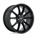 Niche - M240 RAINIER - Black - Gloss Black - 18" x 8", 42 Offset, 5x112 (Bolt Pattern), 66.6mm HUB