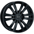 Mak Wheels - SAFARI6 - Black - GLOSS BLACK - 18" x 8", 50 Offset, 6x139.7 (Bolt Pattern), 93.1mm HUB