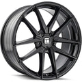 Touren - TR94 - Black - GLOSS BLACK - 19" x 8.5", 35 Offset, 5x112 (Bolt Pattern), 66.6mm HUB