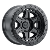 Black Rhino - RENO - Gunmetal - MATTE BLACK W/ BRASS BOLTS - 20" x 9.5", 12 Offset, 6x139.7 (Bolt Pattern), 112.1mm HUB