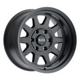 Black Rhino - STADIUM - Black - MATTE BLACK RF - 17" x 8", 45 Offset, 5x160 (Bolt Pattern), 65.1mm HUB