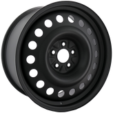 Envy Wheels - NX6 STEEL WHEEL - Black - FLAT BLACK - 18" x 8", 52 Offset, 5x108 (Bolt Pattern), 63.4mm HUB