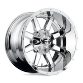 Fuel - D536 MAVERICK - Polished - CHROME PLATED - 20" x 12", -44 Offset, 6x135, 139.7 (Bolt Pattern), 106.1mm HUB