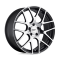 TSW Wheels - NURBURGRING - Gunmetal - Gunmetal with Mirror Cut Face - 22" x 10.5", 32 Offset, 5x120 (Bolt Pattern), 76.1mm HUB