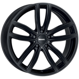 Mak Wheels - FAHR - Black - GLOSS BLACK - 17" x 7.5", 52 Offset, 5x120 (Bolt Pattern), 72.6mm HUB