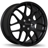 Braelin - BR06 - Black - Satin Black - 19" x 8.5", 25 Offset, 5x120 (Bolt Pattern), 66.9mm HUB