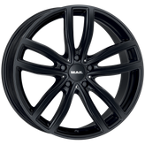 Mak Wheels - FAHR - Black - GLOSS BLACK - 19" x 8", 45 Offset, 5x120 (Bolt Pattern), 72.6mm HUB