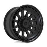 XD Series - XD856 OMEGA - Black - SATIN BLACK - 20" x 10", -18 Offset, 8x180 (Bolt Pattern), 124.2mm HUB