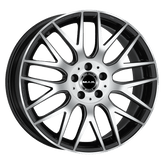 Mak Wheels - ARROW - Black - BLACK MIRROR - 18" x 8", 50 Offset, 5x112 (Bolt Pattern), 66.6mm HUB