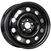 RNB - STEEL WHEEL - Black - Black E-Coating - 17" x 7", 50 Offset, 5x108 (Bolt Pattern), 63.4mm HUB