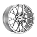 TSW Wheels - SEBRING - Silver - SILVER WITH  MIRROR CUT FACE - 18" x 8.5", 40 Offset, 5x114.3 (Bolt Pattern), 76.1mm HUB