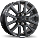 Fast Wheels - Storm II - Gunmetal - Gloss Gunmetal - 20" x 8.5", 35 Offset, 6x135 (Bolt Pattern), 87.1mm HUB