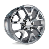 OE Creations - PR169 - Chrome - CHROME - 22" x 9", 28 Offset, 6x139.7 (Bolt Pattern), 78.1mm HUB