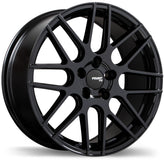 Fast Wheels - FC12 - Black - Metallic Black - 18" x 8", 45 Offset, 5x108 (Bolt Pattern), 72.6mm HUB
