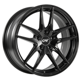 Dai Alloys - Apex - Black - Gloss Black - 16" x 7", 40 Offset, 5x108 (Bolt Pattern), 63.4mm HUB