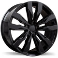 Replika - R260 - Black - Gloss Black - 20" x 8.5", 34 Offset, 5x112 (Bolt Pattern), 57.1mm HUB