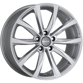 Mak Wheels - WOLF - Silver - SILVER - 20" x 6.5", 33 Offset, 5x114.3 (Bolt Pattern), 66.1mm HUB