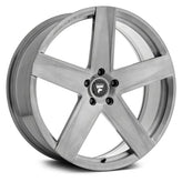 Fittipaldi Sport - FSF10 - Gunmetal - Dark Tint Brushed - 20" x 9", 38 Offset, 5x108 (Bolt Pattern), 63.4mm HUB