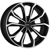 Mak Wheels - XENON - Black - ICE BLACK - 20" x 8", 43 Offset, 5x130 (Bolt Pattern), 84.1mm HUB