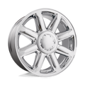 OE Creations - PR133 - Chrome - CHROME - 20" x 8.5", 31 Offset, 6x139.7 (Bolt Pattern), 78.1mm HUB