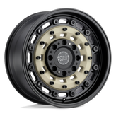 Black Rhino - ARSENAL - Desert Sand - SAND ON BLACK - 20" x 12", -44 Offset, 8x180 (Bolt Pattern), 125.1mm HUB