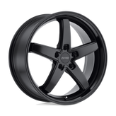 Petrol Wheels - P1B - Black - MATTE BLACK - 17" x 8", 35 Offset, 5x120 (Bolt Pattern), 76.1mm HUB