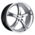 TSW Wheels - JARAMA - Silver - HYPER SILVER W/ MIRROR CUT LIP - 19" x 8", 4 Offset, 5x108 (Bolt Pattern), 72.1mm HUB