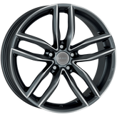 Mak Wheels - SARTHE - Gunmetal - GUN MET-MIRROR FACE - 19" x 8", 50 Offset, 5x112 (Bolt Pattern), 57.1mm HUB