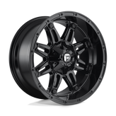 Fuel - D625 HOSTAGE - Black - GLOSS BLACK - 20" x 9", 1 Offset, 8x165.1 (Bolt Pattern), 125.1mm HUB