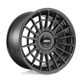 Rotiform - R142 LAS-R - Black - MATTE BLACK - 19" x 8.5", 45 Offset, 5x100, 112 (Bolt Pattern), 66.6mm HUB