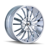 Mazzi - ESSENCE - Chrome - CHROME - 24" x 9.5", 18 Offset, 5x115, 120 (Bolt Pattern), 74.1mm HUB