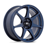 Motegi - MR154 BATTLE - MIDNIGHT BLUE - 17" x 8", 30 Offset, 5x114.3 (Bolt Pattern), 72.6mm HUB