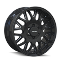 Mayhem - TRIPWIRE - Black - GLOSS BLACK/MILLED SPOKES - 20" x 9", 18 Offset, 8x165.1 (Bolt Pattern), 130.8mm HUB