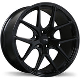 Fast Wheels - FC04 - Black - Metallic Black - 19" x 9.5", 35 Offset, 5x114.3 (Bolt Pattern), 72.6mm HUB