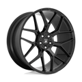 Asanti Black - ABL-27 DYNASTY - Black - GLOSS BLACK - 20" x 10.5", 38 Offset, 5x112 (Bolt Pattern), 72.6mm HUB