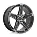 American Racing - AR936 HELLION - Black - GLOSS BLACK WITH GRAY TINT - 22" x 10.5", 25 Offset, 5x115 (Bolt Pattern), 72.6mm HUB