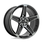 American Racing - AR936 HELLION - Black - GLOSS BLACK WITH GRAY TINT - 22" x 10.5", 25 Offset, 5x115 (Bolt Pattern), 72.6mm HUB