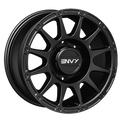 Envy Wheels - FFT8MB - Black - MATTE BLACK - 20" x 10", -12 Offset, 8x165.1 (Bolt Pattern), 121.5mm HUB
