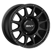 Envy Wheels - FFT8MB - Black - MATTE BLACK - 20" x 10", -12 Offset, 8x165.1 (Bolt Pattern), 121.5mm HUB